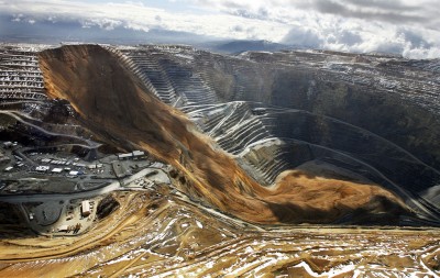 Frana miniera Bingham Canyon - Utah (Stati Uniti)