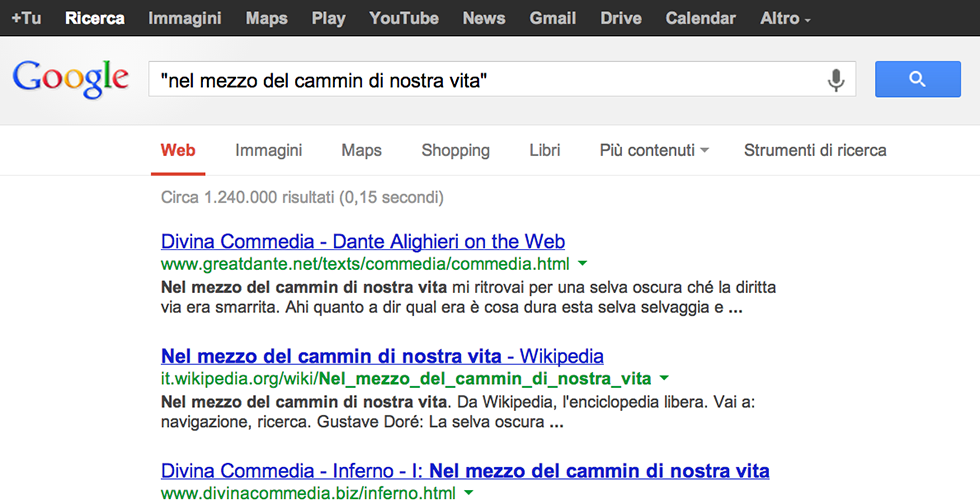 Trucchi per la ricerca su Google