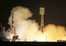 Partenza Soyuz con Luca Parmitano