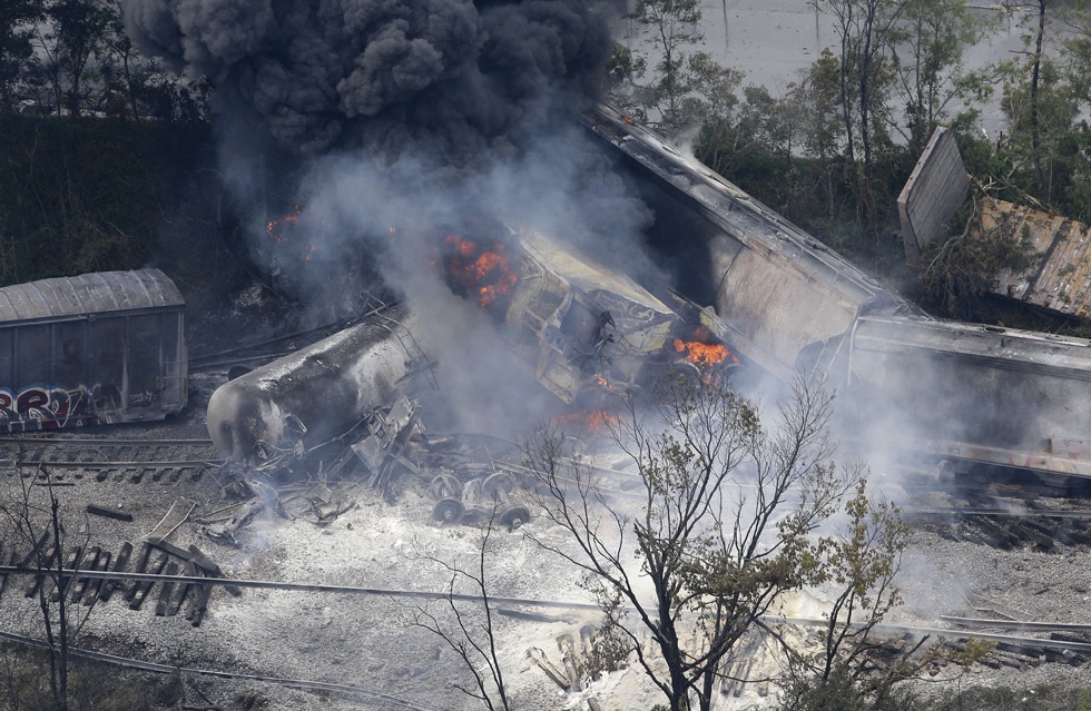 Esplosione treno a Baltimora, Maryland