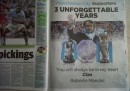 Mancini ha comprato una pagina di giornale per salutare i tifosi del Manchester City