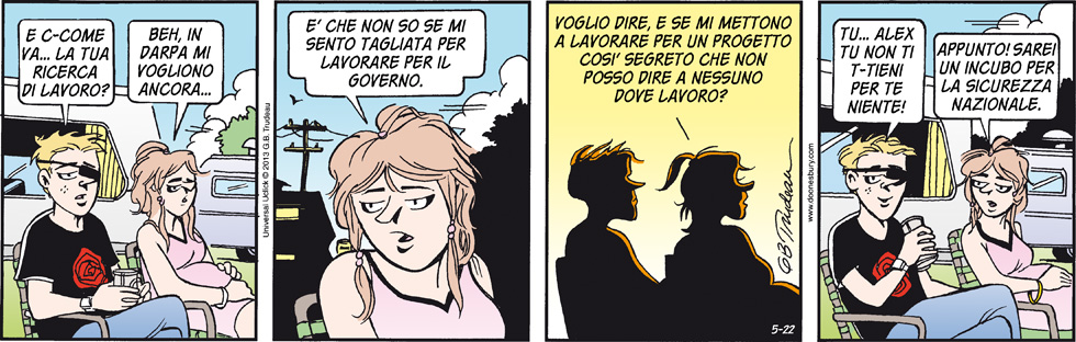 Doonesbury 2013 maggio 22