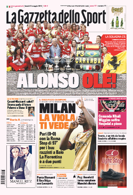 Gazzetta Dello Sport – 13 Mai 1950 – Varese – Cyclisme Maggini – Astrua