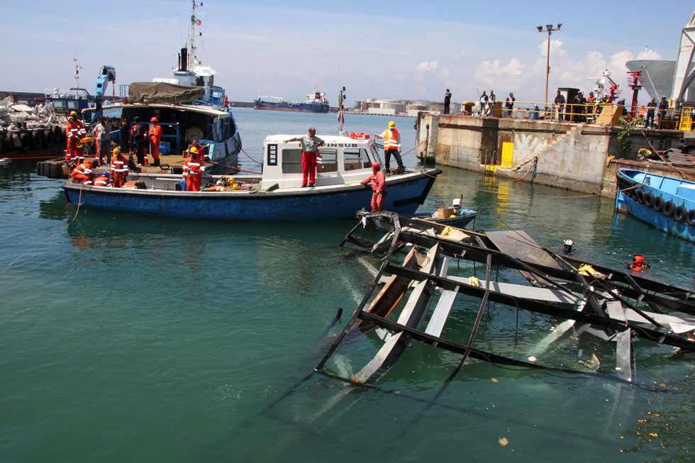Incidente porto di Genova - Torre dei Piloti