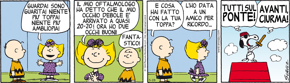 Peanuts 2013 maggio 28
