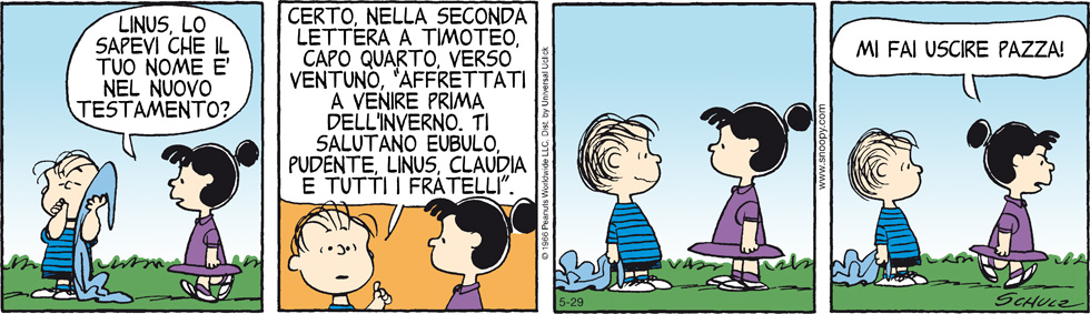 Peanuts 2013 maggio 29