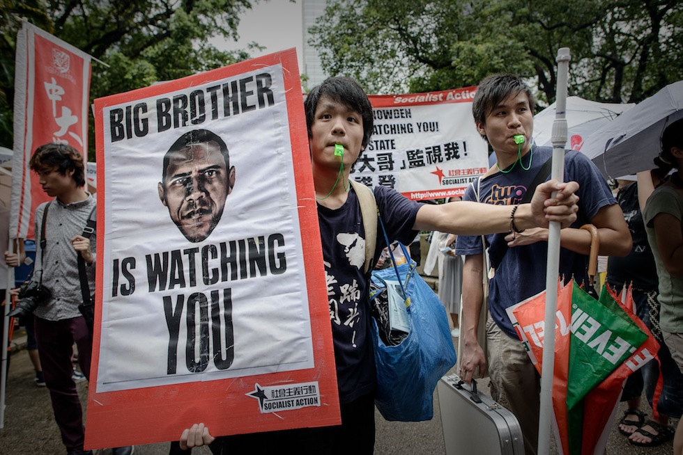 Manifestazione Hong Kong