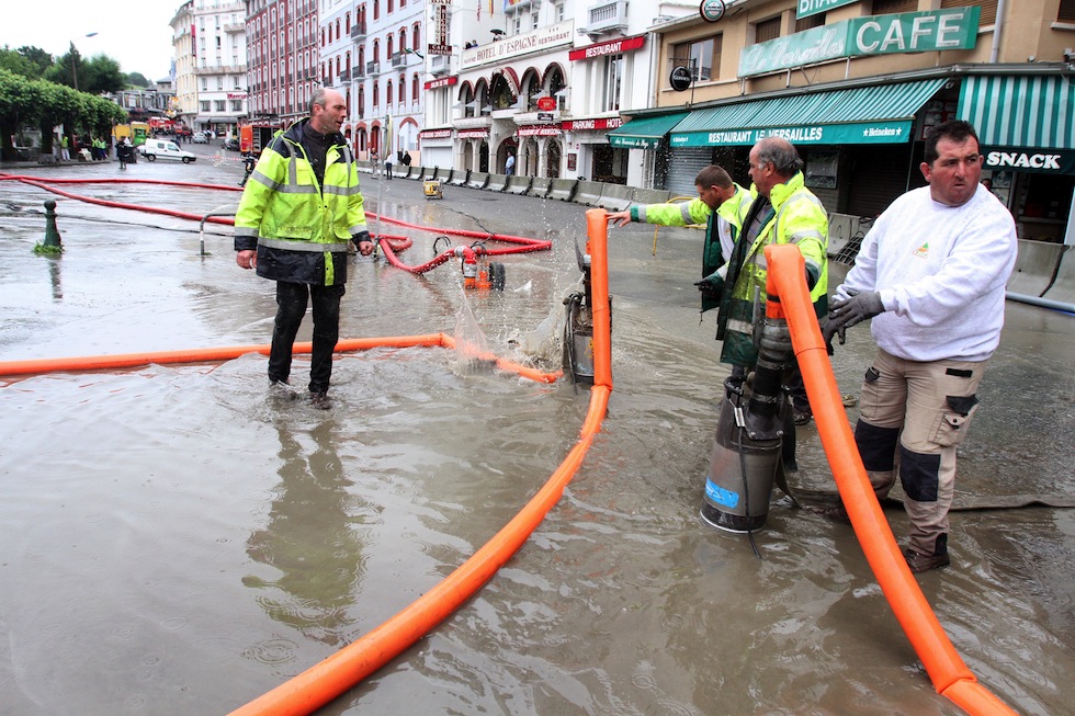Alluvione a Lourdes