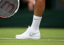 Federer deve cambiare scarpe