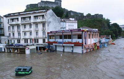 Alluvione a Lourdes