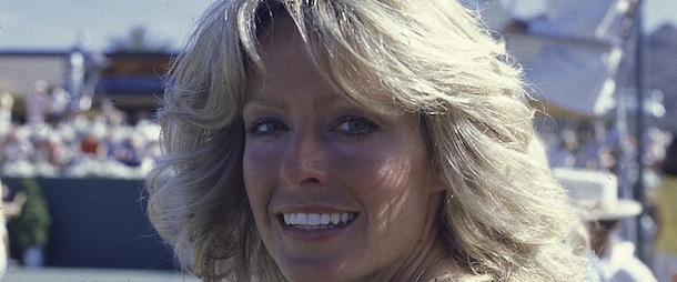 Actress Farrah Fawcett-Majors is seen in 1977. (AP Photo)