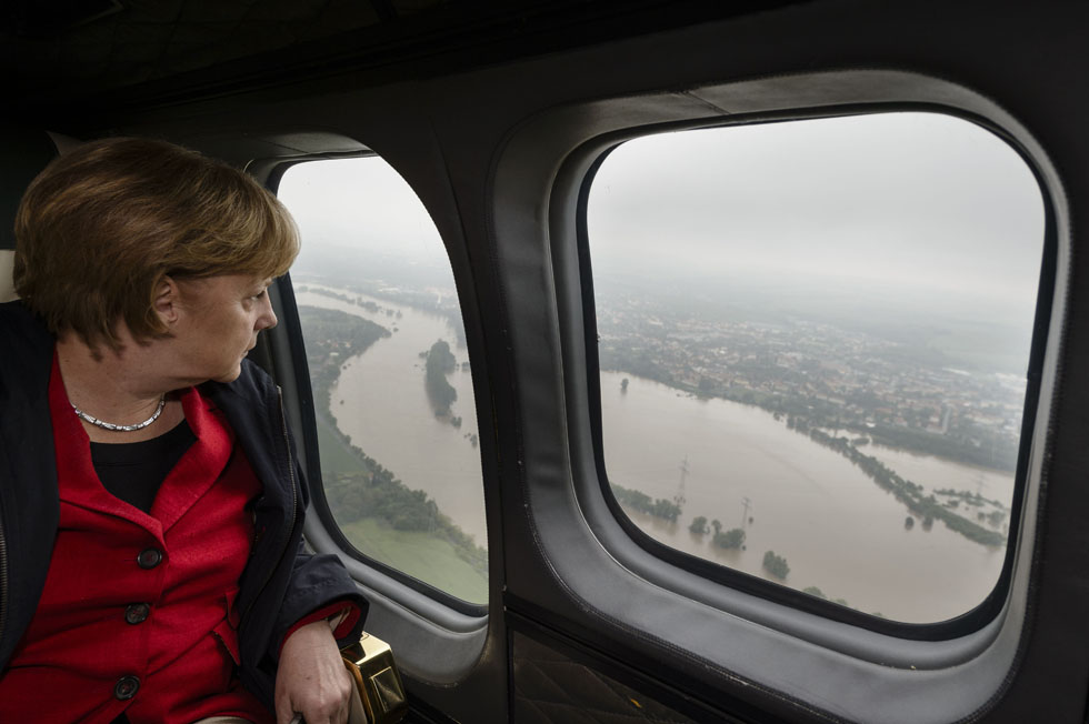 Angela Merkel - Alluvioni Europa centro-orientale