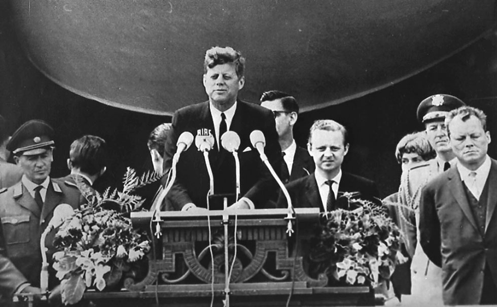 John Fitzgerald Kennedy a Berlino