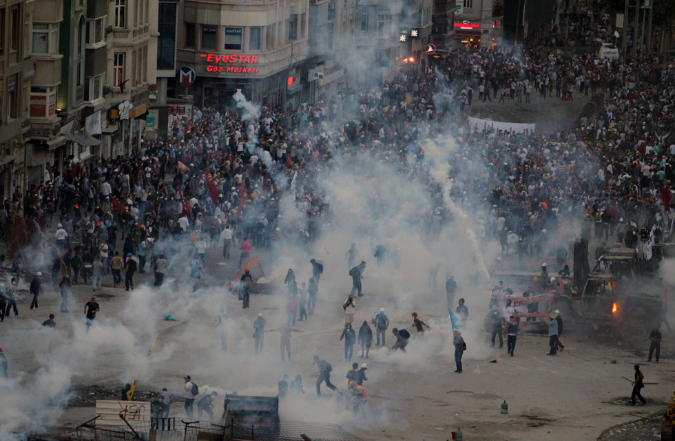 Proteste e scontri in piazza Taksim - Istanbul, Turchia