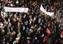 Le proteste per la tv pubblica greca