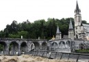 Le foto dell'inondazione a Lourdes