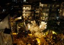 Il palazzo crollato a Mumbai