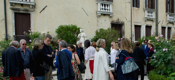 VENICE, ITALY - MAY 30: Guests attend Pinacoteca Agnelli and Metro Pictures lunch as part of The 55th International Art Exhibition on May 30, 2013 in Venice, Italy. (Photo by Marco Secchi/Getty Images)