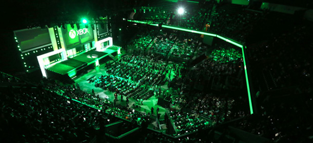 IMAGE DISTRIBUTED FOR MICROSOFT - Xbox E3 2013 Media Briefing at E3 2013 at the Galen Center on Monday, June 10, 2013 in Los Angeles. (Photo by Casey Rodgers/Invision for Microsoft/AP Images)