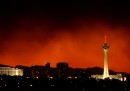 Cielo rosso a Las Vegas