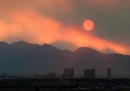 Cielo rosso a Las Vegas