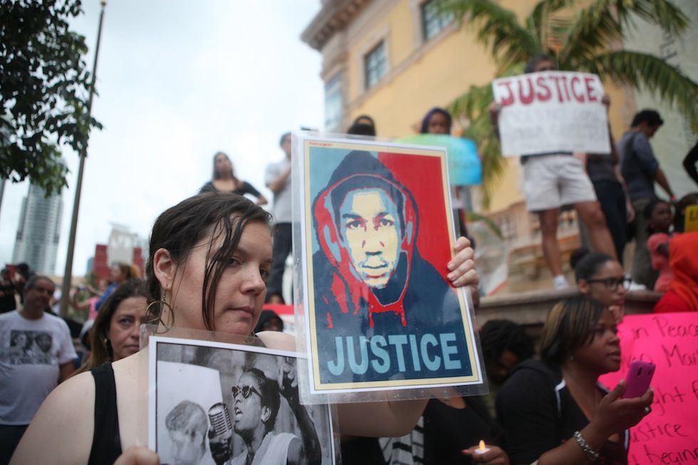 Le proteste per la sentenza Trayvon Martin