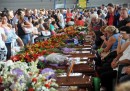 Funerali incidente di Monteforte Irpino