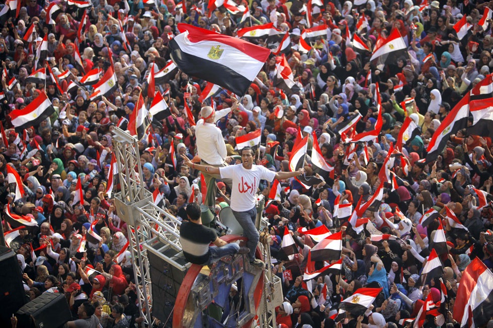 Manifestazioni in Egitto dopo la deposizione di Morsi