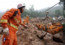 Alluvioni e frana nello Sichuan, in Cina