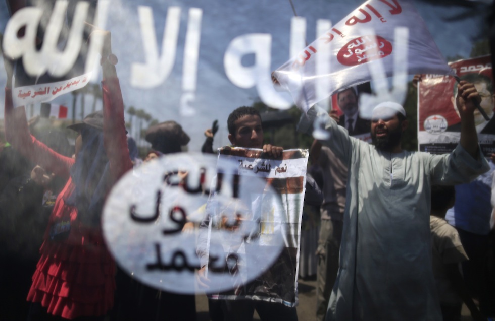 Manifestazione pro-Morsi al Cairo, in Egitto