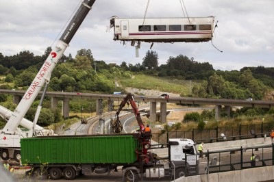 Incidente ferroviario Santiago de Compostela - Spagna