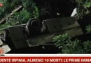 Molti morti nell'incidente di un pullman in Campania