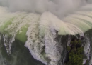 Le cascate del Niagara, viste da sopra