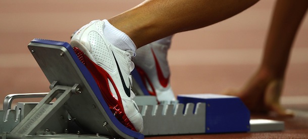 competes in the XXXX at Aoti Main Stadium during day thirteen of the 16th Asian Games Guangzhou 2010 on November 25, 2010 in Guangzhou, China.