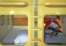 Le foto dell'hotel a capsule in Cina