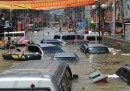Le foto delle alluvioni in Cina