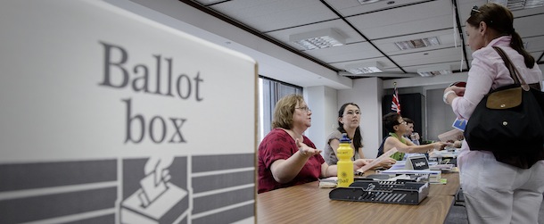 Il voto obbligatorio in Australia