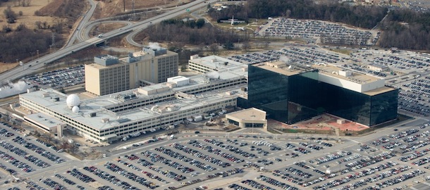 Il quartier generale della NSA a Fort Meade, in Maryland, in una foto del 29 gennaio 2010. 
(SAUL LOEB/AFP/Getty Images)