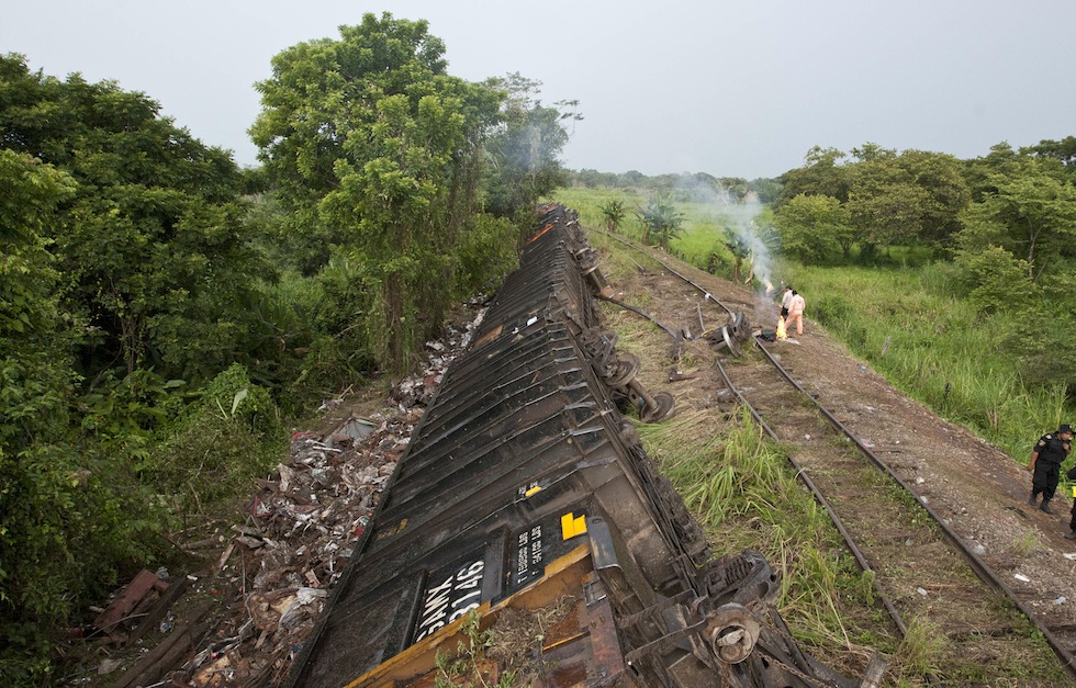 Treno migranti Messico