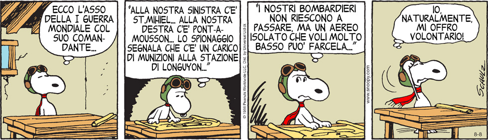 Peanuts 2013 agosto 8