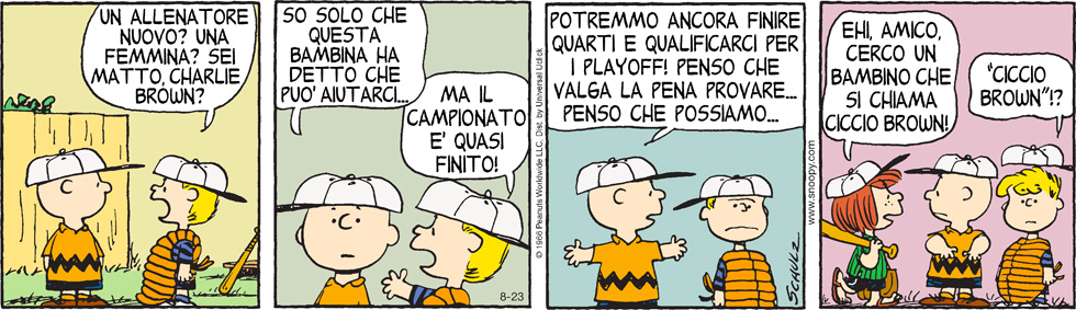 Peanuts 2013 agosto 23