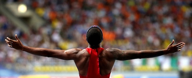 during Day Four of the 14th IAAF World Athletics Championships Moscow 2013 at Luzhniki Stadium on August 13, 2013 in Moscow, Russia.