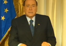Il videomessaggio di Berlusconi sulla condanna del processo Mediaset