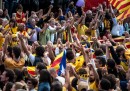 Manifestazione in Catalogna