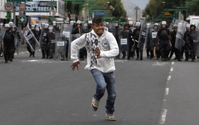 Proteste insegnanti Messico
