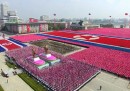 La gigantesca parata in Corea del Nord – foto