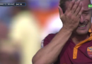 Le foto di Balzaretti che piange dopo il gol nel derby