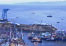 Costa Concordia, il raddrizzamento in time-lapse