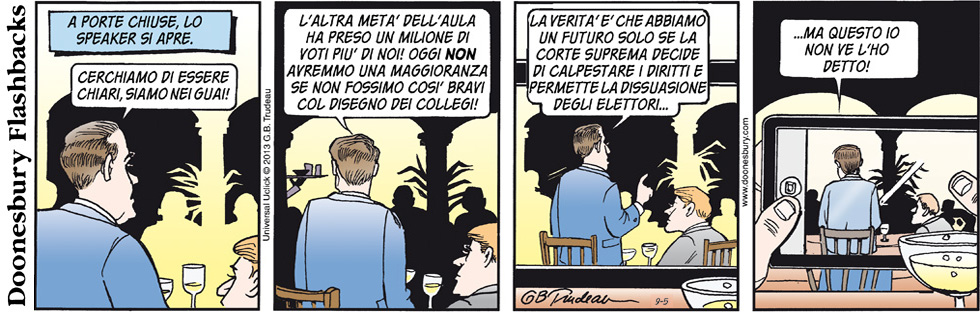 Doonesbury 2013 settembre 5