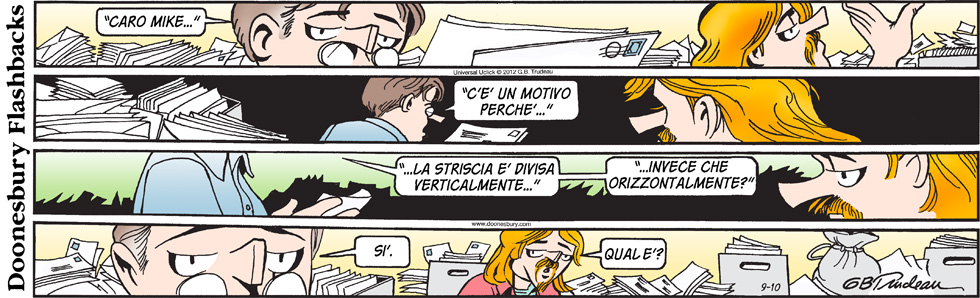 Doonesbury 2013 settembre 10